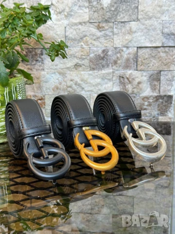 колани от естествена кожа в кутия  gucci ysl saint laurent celine, снимка 2 - Колани - 50776382