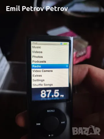 ⭐⭐⭐ Apple iPod nano 5th Generation (8GB, Model A1320) – Черен / Slate, снимка 3 - iPod - 56339493