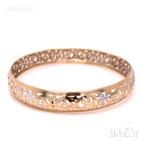 Златна дамска гривна 12,10гр. 14кр. проба:585 модел:36890-3, снимка 2 - Гривни - 53355517