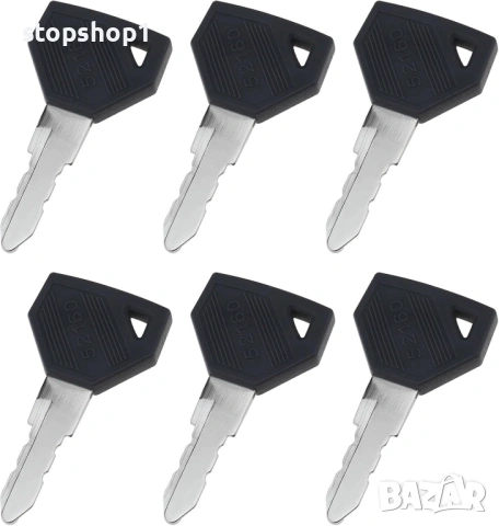 6-бр резервен ключ за запалване Precut Tractor Key | Yanmar, John Deere | EQ-58, 52160 ​, снимка 4 - Ключове - 53608310