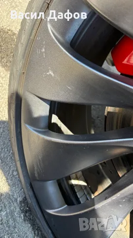 Джанти Tesla 20 Uberturbine с летни гуми 235/35 R20 Pirelli P Zero 6.5мм DOT3424, снимка 6 - Гуми и джанти - 55879190