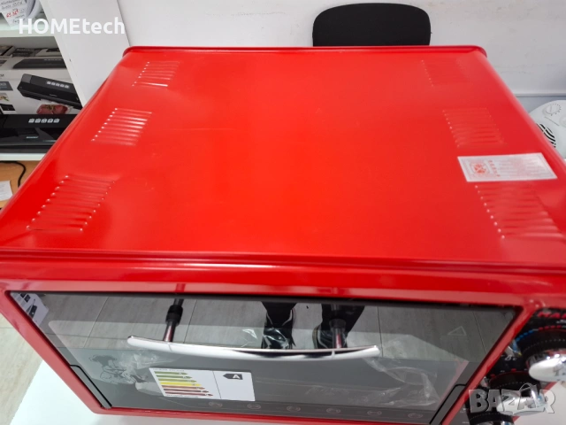 Електрическа фурна с термостат Harlem® SOLE с РОТАТОР, 1500 W, 36 L, включени тави, снимка 6 - Печки, фурни - 53150385