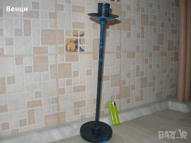 Месингов Свещник, снимка 15 - Декорация за дома - 49813025