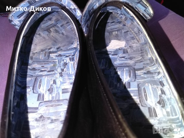 Ягуар ръчна изработка маркови обувки естествена телешка кожа №45 стелка29см, снимка 8 - Официални обувки - 41784849
