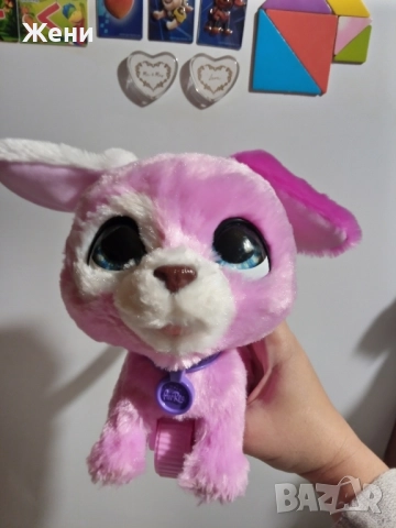💖FurReal Friends Hasbro интерактивни животни за разходка/акащи Walk A Lots Poop A Lots, снимка 10 - Музикални играчки - 48120339