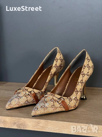 Gucci 🤍Дамски Обувки , снимка 6 - Дамски обувки на ток - 53682783