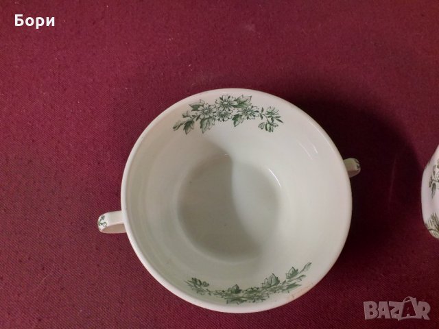 Английски порцелан W.H. Grindley & Co, снимка 8 - Чинии - 34497488