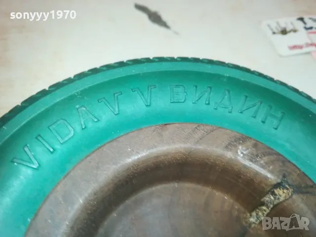 VIDA VIDIN-ГУМА ПЕПЕЛНИК 0610241120, снимка 10 - Антикварни и старинни предмети - 47480612
