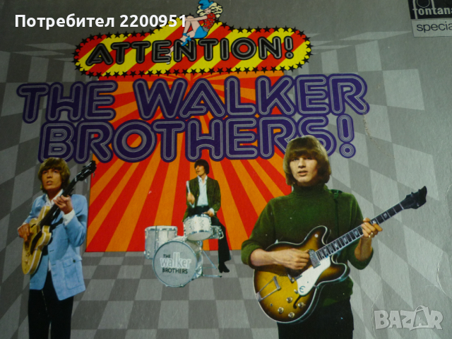 THE WALKER BROTHERS, снимка 2 - Грамофонни плочи - 36298841