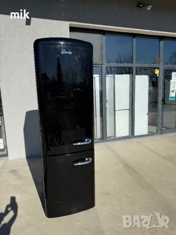 +гаранция Черен Ретро Хладилник Gorenje SMEG, снимка 6 - Хладилници - 49374170