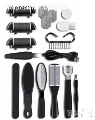 Електрическа пила за крака , снимка 3 - Електрически пили за пети - 53753193