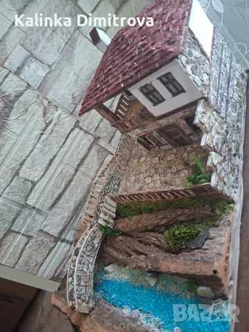 Макет на къща-край реката., снимка 5 - Декорация за дома - 55922022