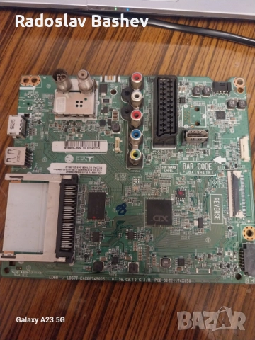MAIN BOARD EAX66748005(1.0) for, LG ,43LH541V, снимка 5 - Части и Платки - 51976624