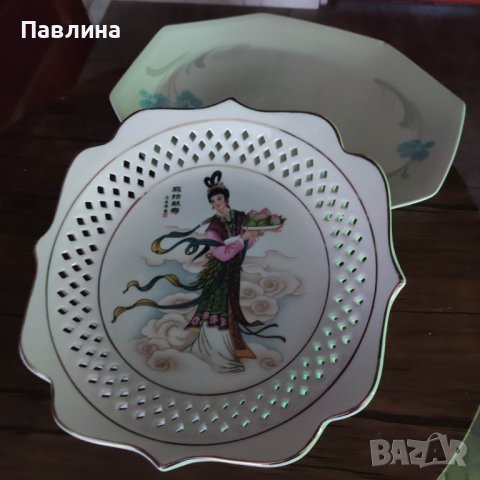 Поднос рязан порцелан., снимка 5 - Аксесоари за кухня - 39377576