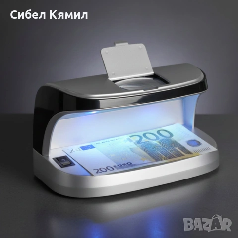 Детектор за фалшиви банкноти – преносим UV детектор с магнитен сензор и вградена батерия, снимка 3 - Друга електроника - 53086812