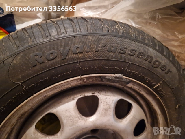 2бр. гуми с джанти от опел 