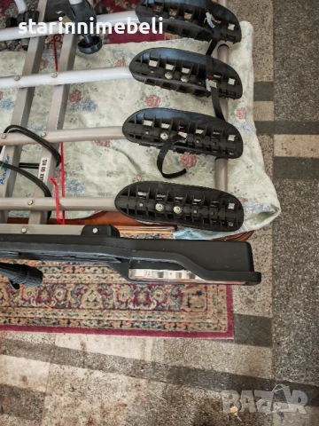 Италиански багажник за 4 велосипеда за теглич , снимка 5 - Аксесоари и консумативи - 51287600