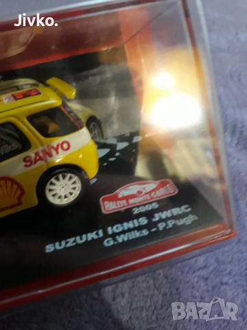 SUZUKI IGNIS JWRC G. WILKS-P.PUGH . 1.43  IXO/ALTAYA. , снимка 7 - Колекции - 36311214