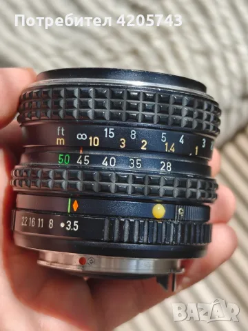 Pentax-m zoom 1:3.5 28mm - 1:4.5 50mm, снимка 5 - Обективи и филтри - 55738209