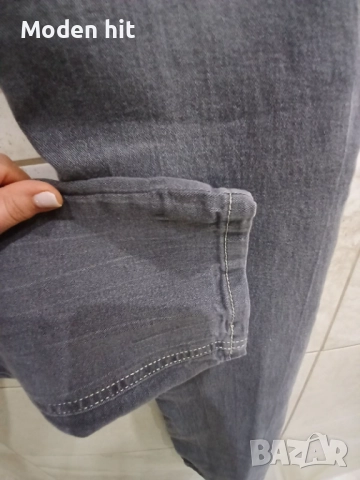 Сиви дънки за тийнеджър размер 170 см./14 години, снимка 7 - Детски панталони и дънки - 51918972