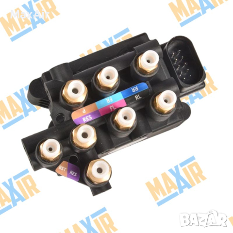 Разпределител, клапанен блок въздушно окачване Audi Q7 4M Q8, Benthley, снимка 2 - Части - 44649626