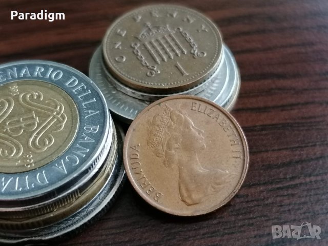 Монета - Бермудски острови - 1 цент | 1970г., снимка 2 - Нумизматика и бонистика - 35765243