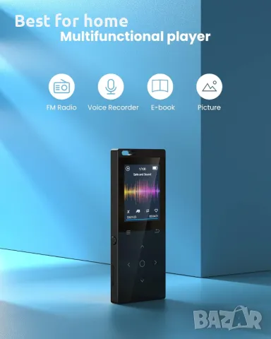 128 GB MP3 плейър, DODOSOUL M800, снимка 9 - MP3 и MP4 плеъри - 49122785