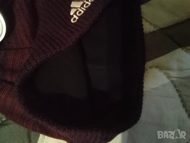Оригинална зимна шапка Adidas, снимка 5 - Шапки - 51411170