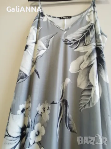 СТРАХОТНА ДЪЛГА ЛЯТНА РОКЛЯ 2XL, снимка 5 - Рокли - 47320267