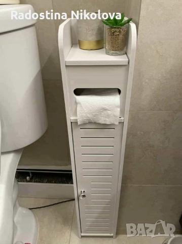Водоустойчив шкаф за баня,ултра тънък рафт за съхранение,подходящ за малки пространства