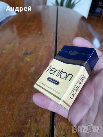 Стара кутия от цигари Kenton, снимка 2 - Колекции - 42201856