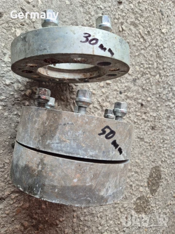 фланци за toyota landcrueser mitsubishi pajero  30mm 50mm  6x139, снимка 8 - Части - 50463340