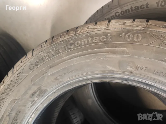 2бр.летни гуми 215/65/16С Continental, снимка 5 - Гуми и джанти - 55822646