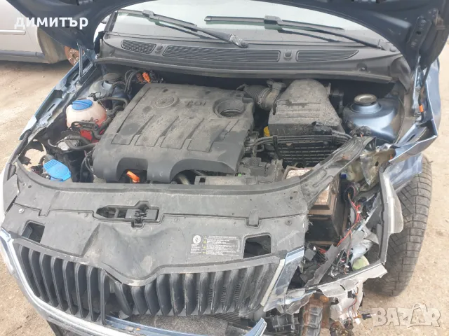 Skoda Fabia 2011г,Навигация.1.6tdi на части, снимка 4 - Автомобили и джипове - 49143993