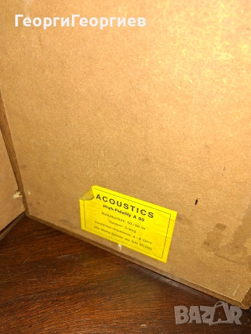 ACOUSTICS A 80, снимка 4 - Тонколони - 53838517