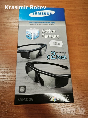 Samsung 3D active glasses 3D очила SSG-3100GB
