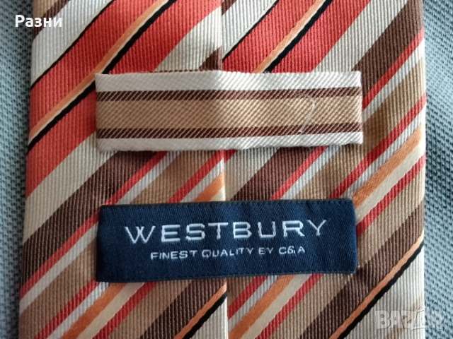 Копринена вратовръзка Westberry, снимка 2 - Други - 53845227