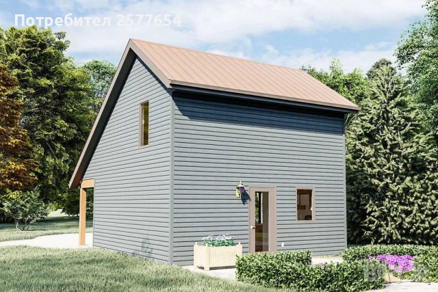 Сглобяеми Преместваеми Модулни Преносими Жилищни Мобилни - 60м2, снимка 2 - Строителни материали - 44254330