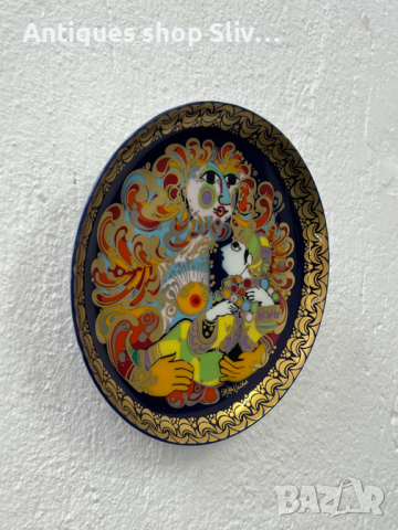 Колекционерска порцеланова чиния Roshenthal. №5183, снимка 4 - Колекции - 44728715