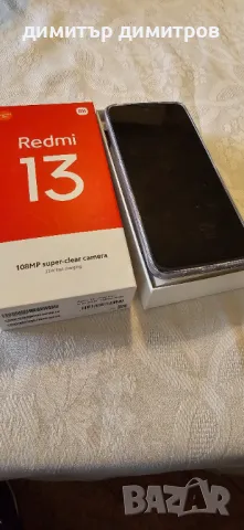  Смартфон GSM XIAOMI REDMI 13 PINK  128 GB, RAM 6 GB нов отворен само за преглед, снимка 2 - Xiaomi - 50063467
