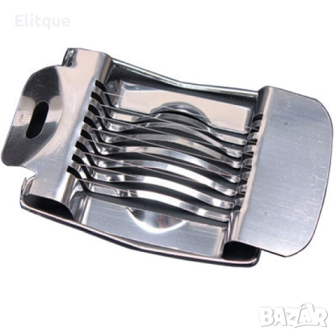 Уред за ръчно рязане на варени яйца от неръждаема стомана, снимка 3 - Други - 52903272