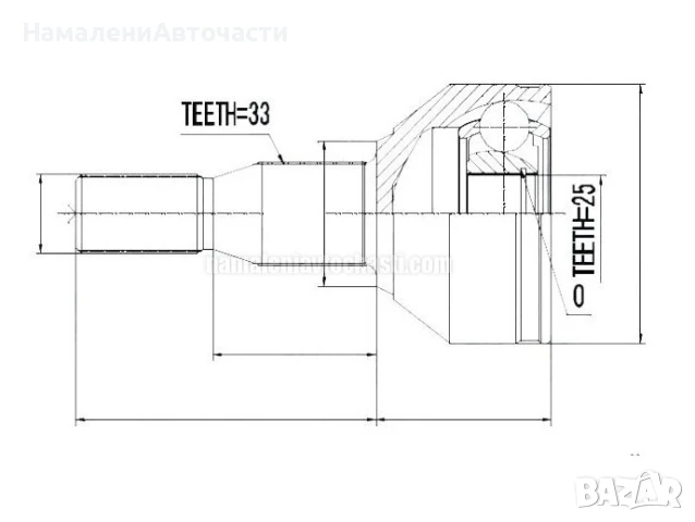 Външно каре 9118846 NPZPL031 Opel Sintra 2.2