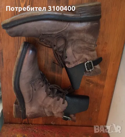  A.S. 98 Aistep боти номер 38 естествена кожа с кутия, снимка 4 - Дамски боти - 49115060