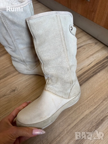 Дамски шикозни топли  ботуши Crocs ! 36,5 н, снимка 6 - Дамски ботуши - 52158400