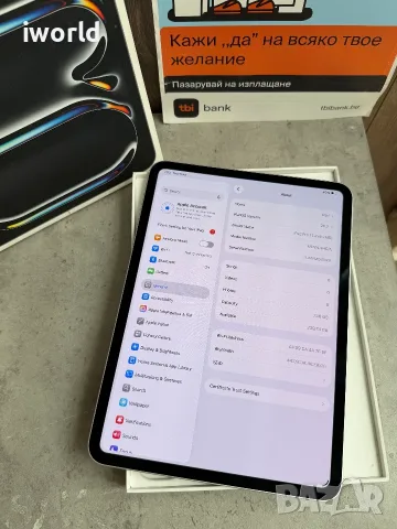 НОВ❗️Apple iPad Pro 11’ M5 ❗️256GB Лизинг от 34€/мес  ❗️ WiFi / Silver, снимка 8 - Таблети - 56324080