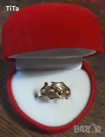 14 к Руски Златен Пръстен 583 , снимка 2 - Пръстени - 49745617