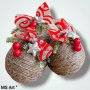 Коледна украса " Играчки за елха", снимка 1 - Декорация за дома - 38740515