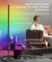 Смарт RGB LED подова лампа с WiFi и Bluetooth, 16 млн цвята, снимка 3