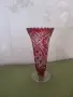 Ваза чешки кристал Бохемия, снимка 6