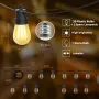 30метра Външна светлина верига Yuucio  с 30 LED крушки, снимка 2
